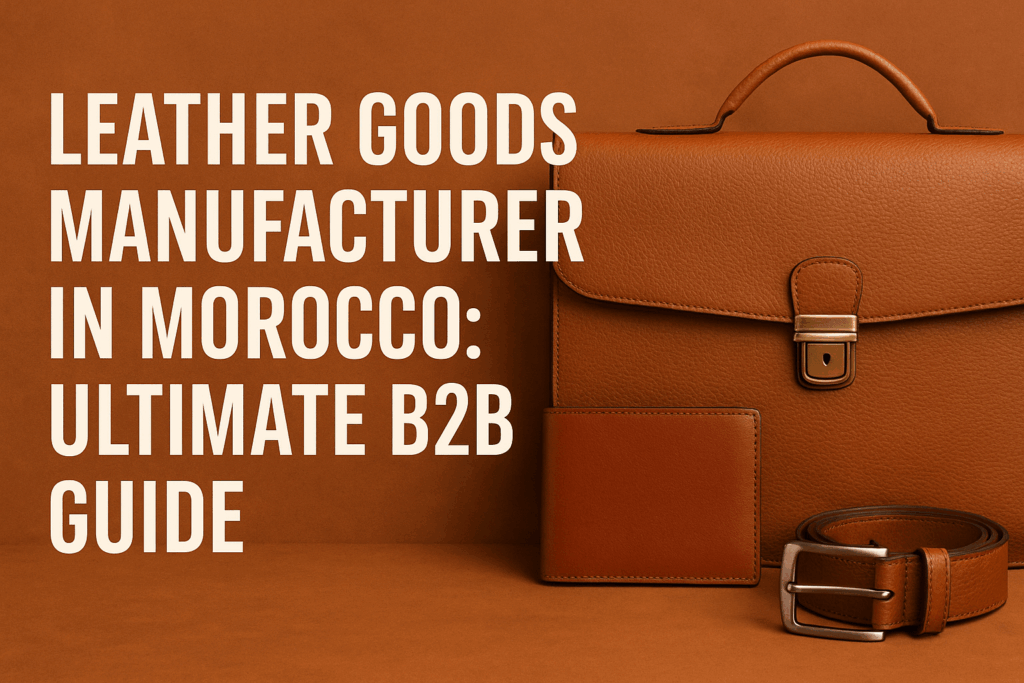 Leather googs manufacturer in morocco