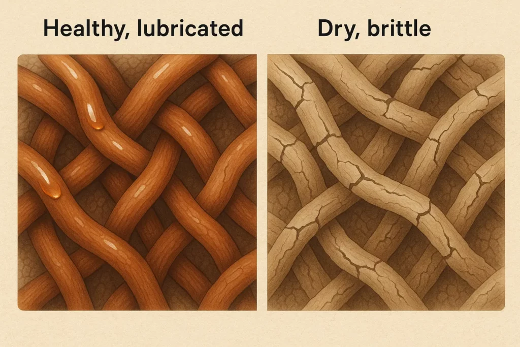 Leather tissue