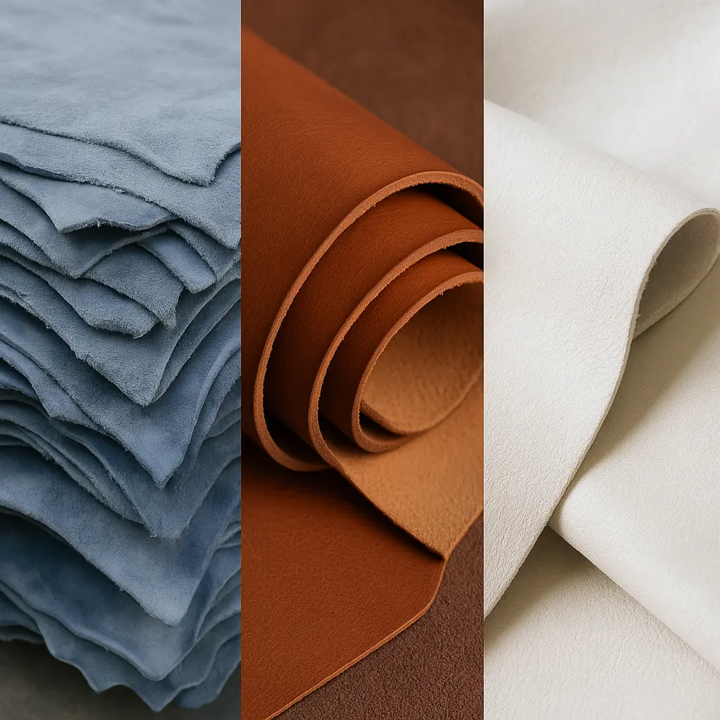 Leather types