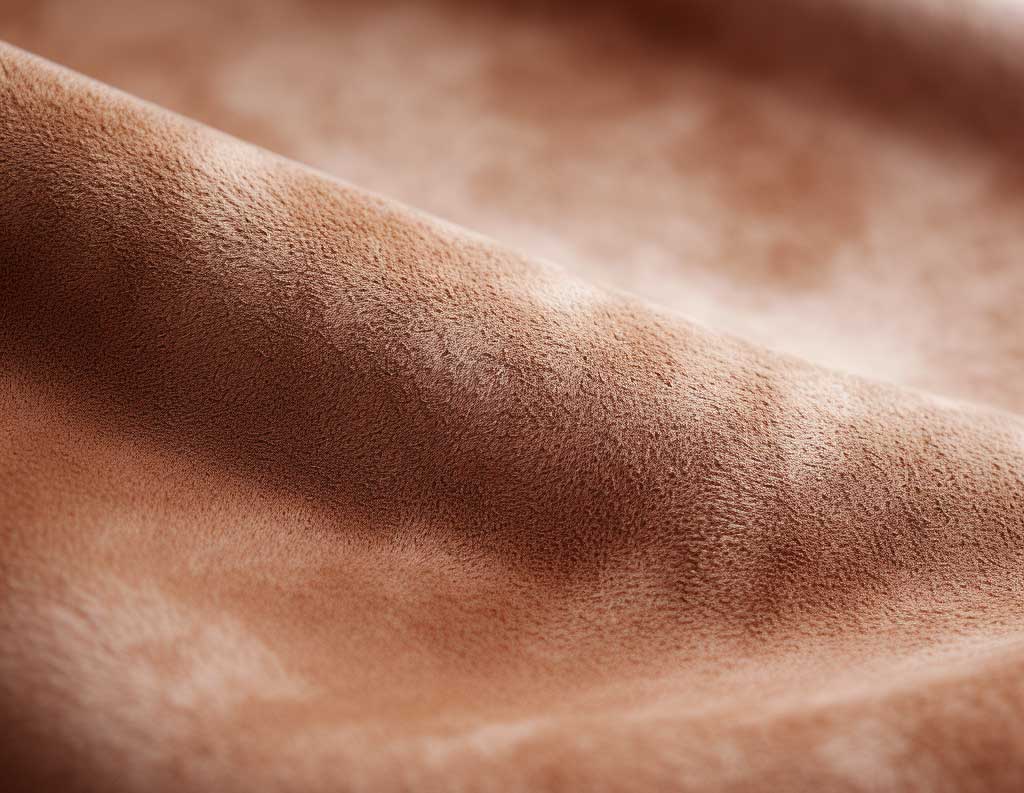 Suede leather