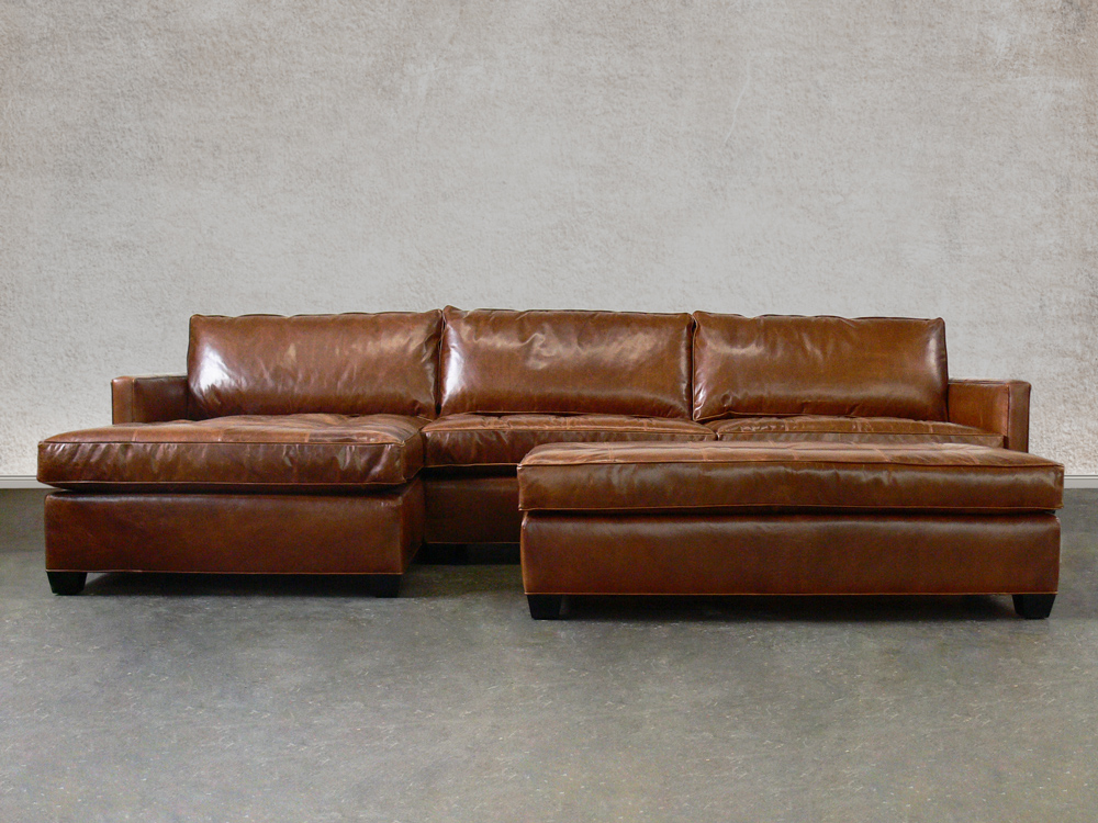 Arizona laf sofa chaise with ottoman brompton vintage