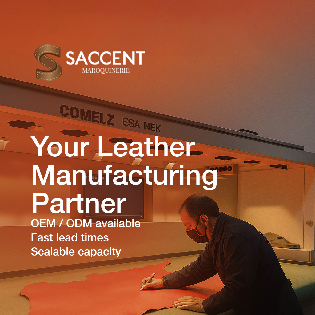 Saccent leather goods manufacturing